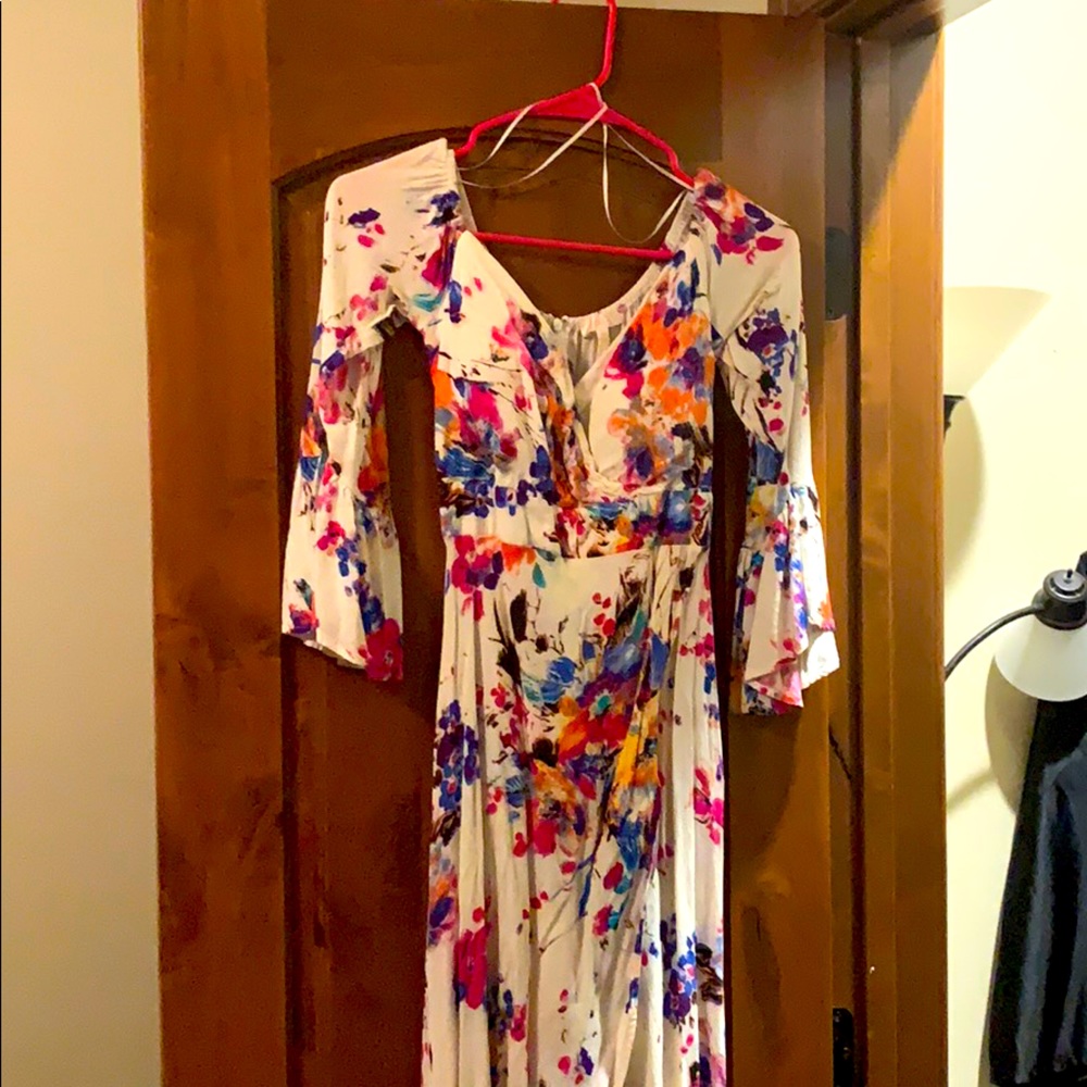 Luxembourg off the shoulder dress